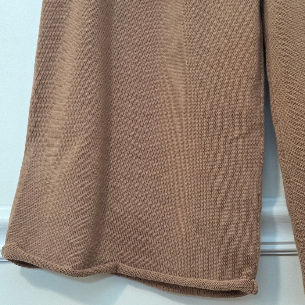 Haven Well Within Wide Leg Organic Cotton Knit Pants Sz M Cozy Boho Drawstring - Picture 4 of 12